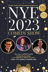 The Marriott Boston Quincy willl welcome in the new year with a night of comedy.