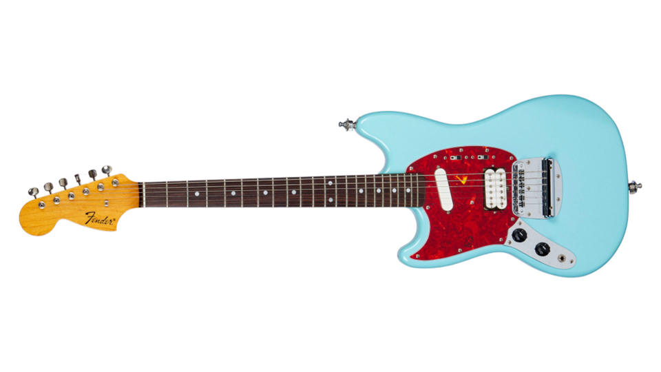 Kurt Cobain Sky Stang I Fender Mustang electric guitar used a Nirvana's final show