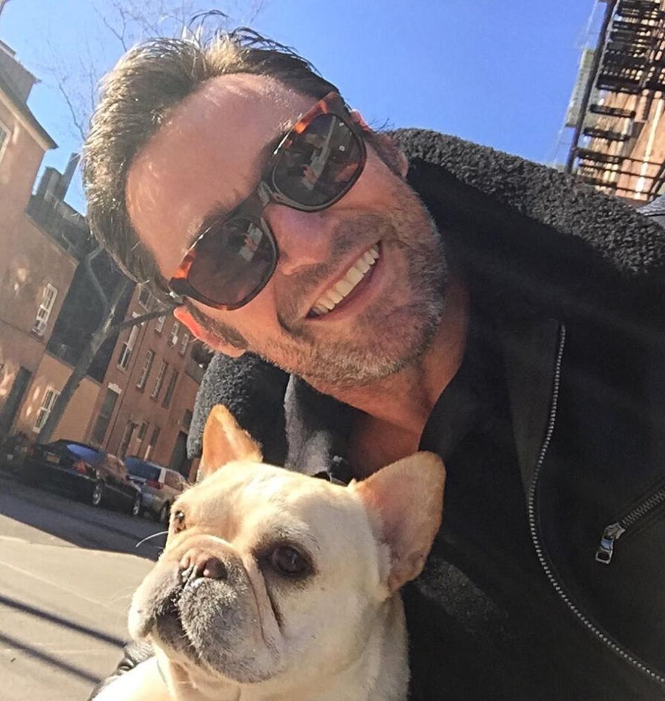 Hugh Jackman, dog, Dali, Instagram