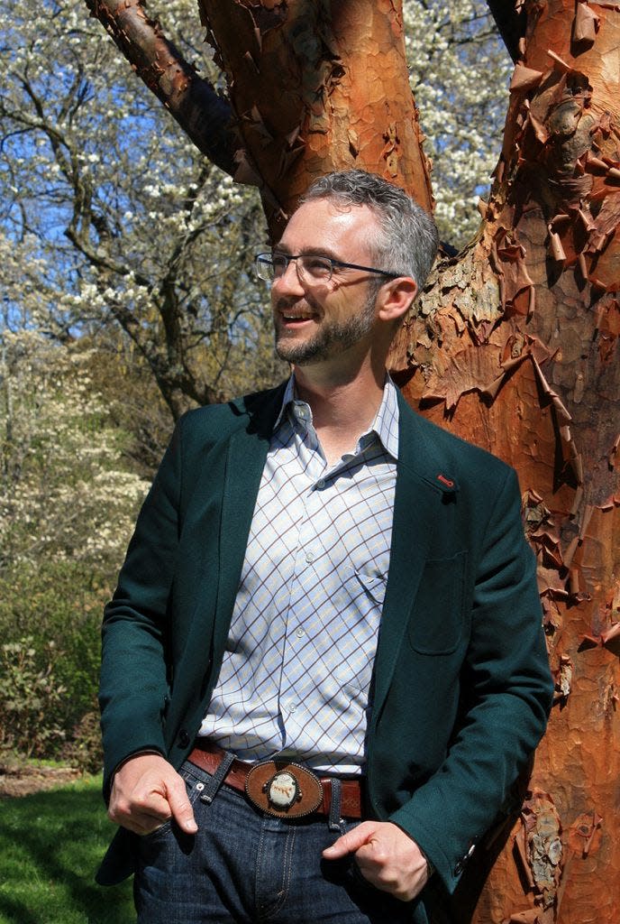 Shown in 2017, former Lakeville resident Michael Dosmann serves as the Keeper of the Living Collection at Harvard University's Arnold Arboretum.