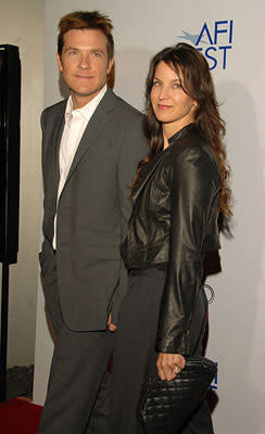 Jason Bateman and wife Amanda Anka at the AFI Fest screening of Fox Searchlight's Juno in Hollywood