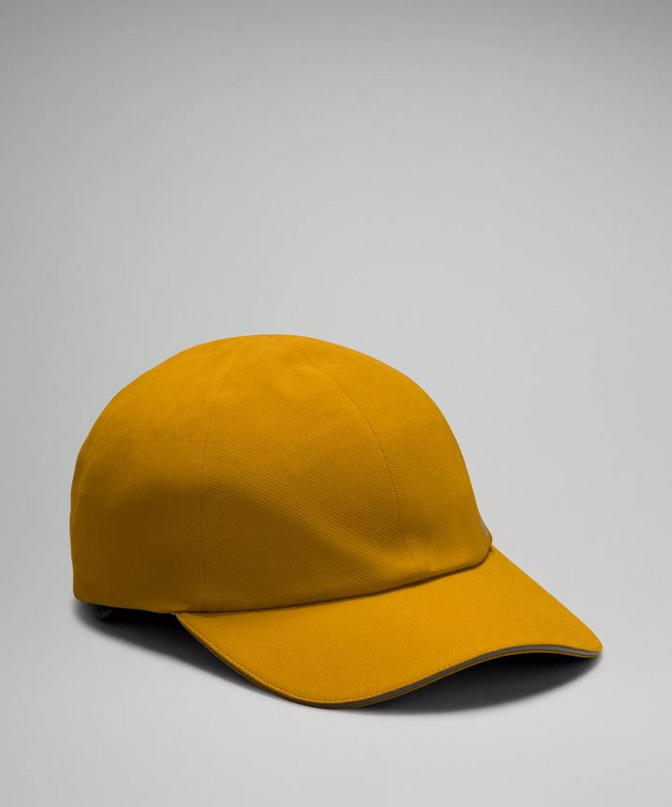 Lululemon’s gold Fast and Free Running Hat