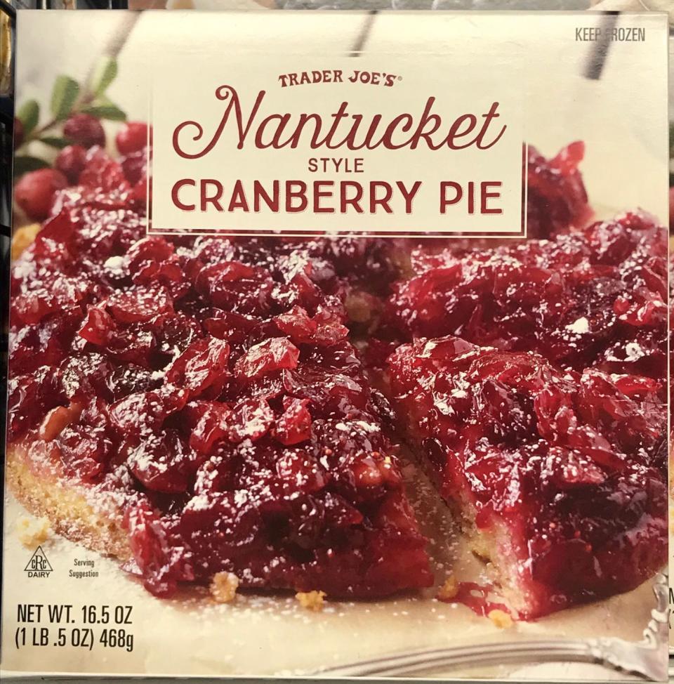 13) Nantucket Style Cranberry Pie