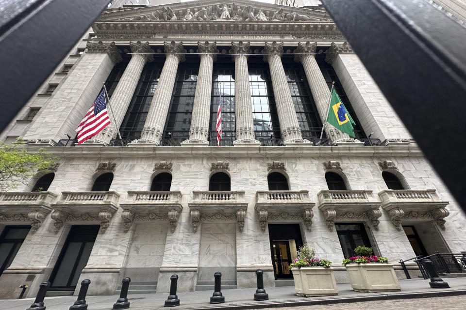 FILEThe New York Stock Exchange is shown on May 16, 2024, in New York. (AP Photo/Peter Morgan, File)