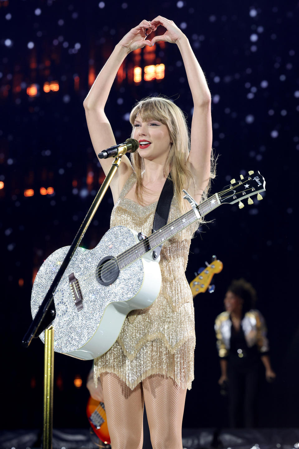 Taylor Swift onstage