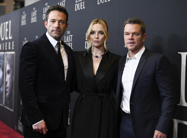 Ben Affleck, Matt Damon, Adam Driver Film 'The Last Duel