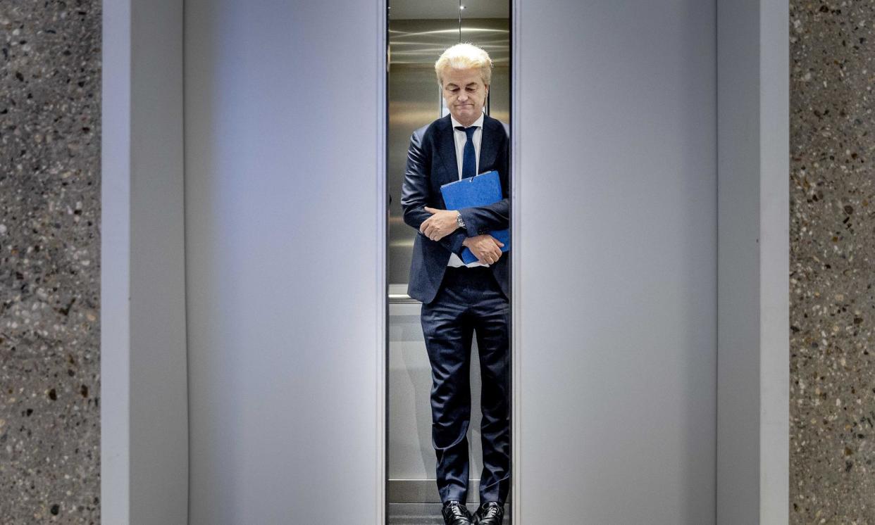 <span>Geert Wilders tweeted he was ‘unbelievably disappointed’ by NSC’s end to negotiations.</span><span>Photograph: Remko de Waal/EPA</span>