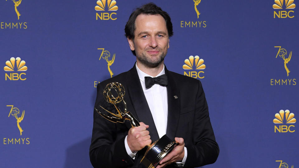 Mandatory Credit: Photo by David Fisher/REX/Shutterstock (9883797if)Matthew Rhys - Outstanding Lead Actor in a Drama Series - 'The Americans'70th Primetime Emmy Awards, Press Room, Los Angeles, USA - 17 Sep 2018.