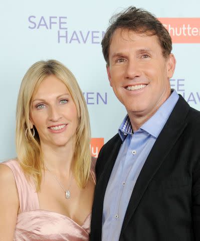 <p>Gregg DeGuire/WireImage</p> Nicholas Sparks and Cathy Sparks arrive at the Los Angeles premiere of "Safe Haven" on February 5, 2013 in Hollywood, California.