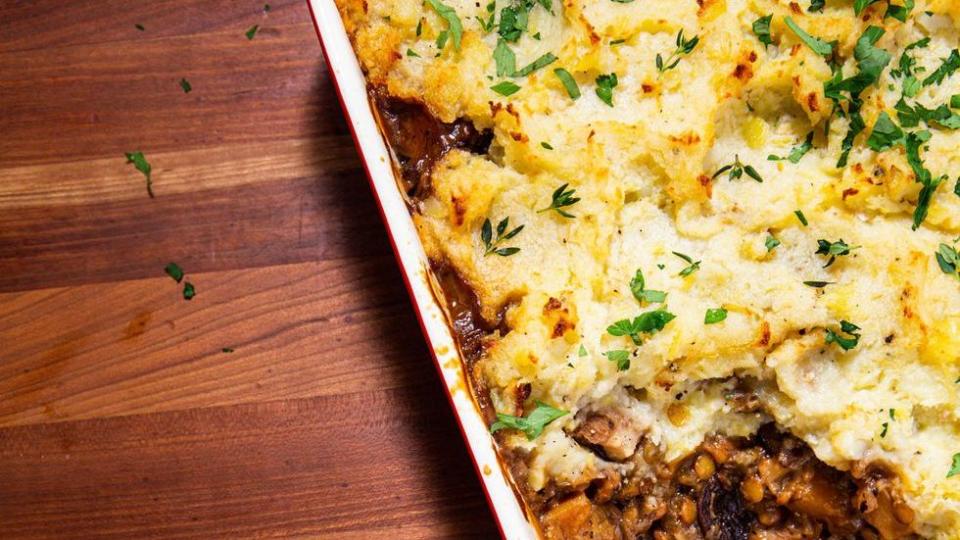 vegan shepherd's pie