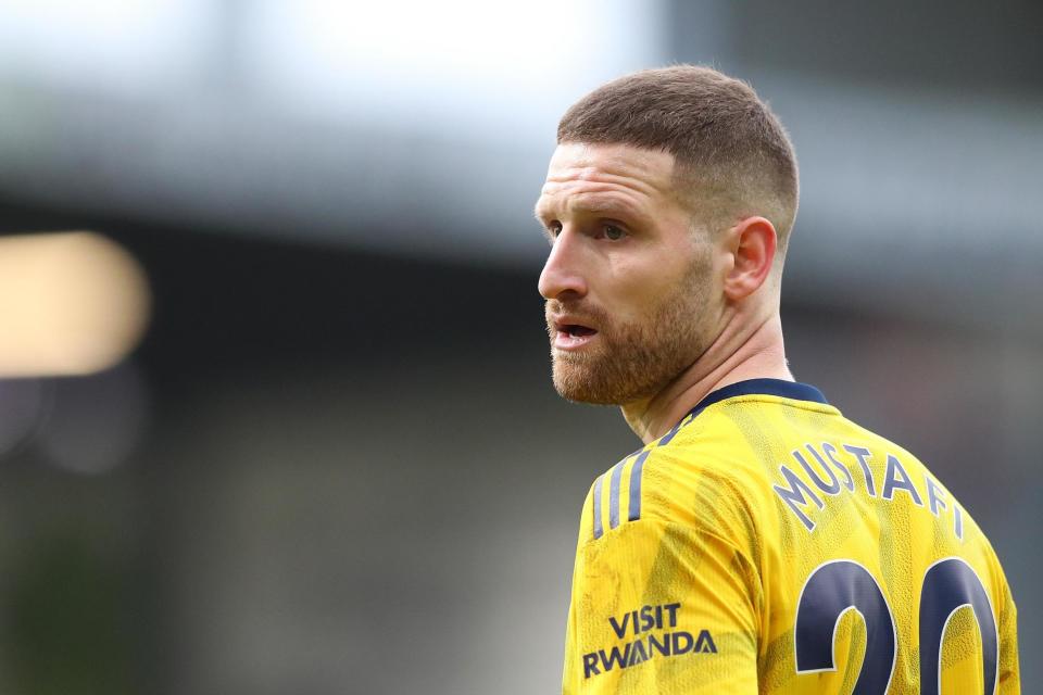 Shkodran Mustafi's Arsenal contract is due to expire in the summer of 2021 (Getty Images)
