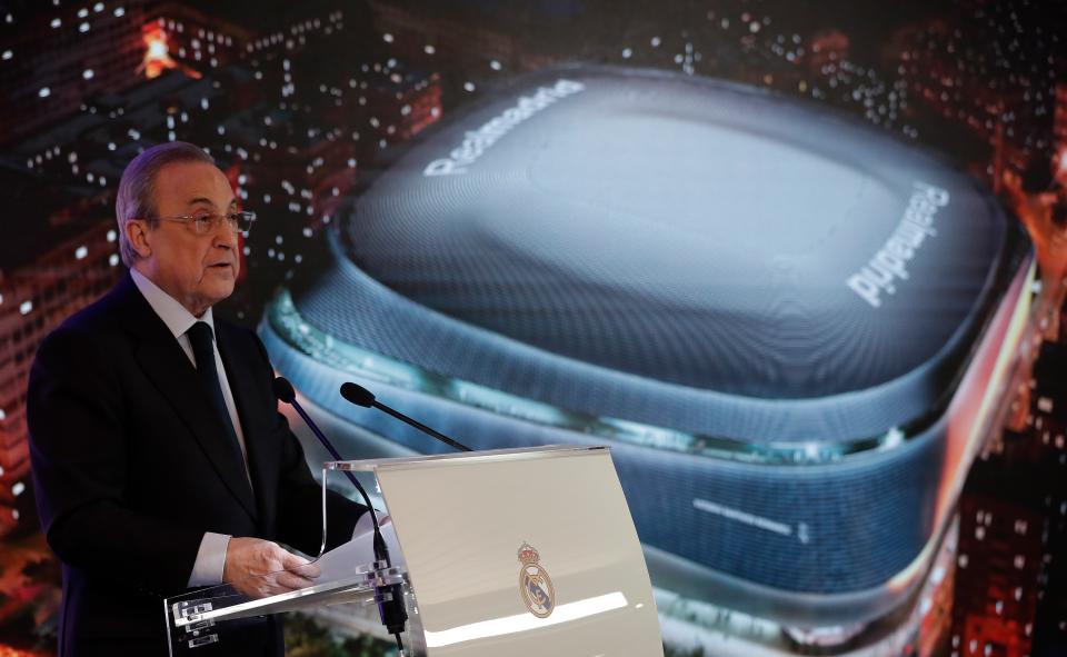 El gran proyecto actualmente del presidente blanco como máximo mandatario del Real Madrid es el nuevo Santiago Bernabéu, que pretende convertir en uno de los estadios más modernos del mundo. Las obras, que costarán 525 millones de euros, ya han comenzado y está previsto que se finalicen en 2022. (Foto: Burak Akbulut / Anadolu Agency / Getty Images).