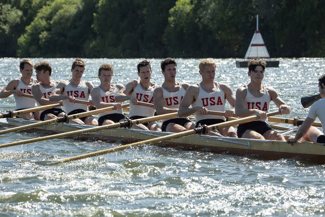 <p>Laurie Sparham</p> <em>The Boys in the Boat</em> (2023)