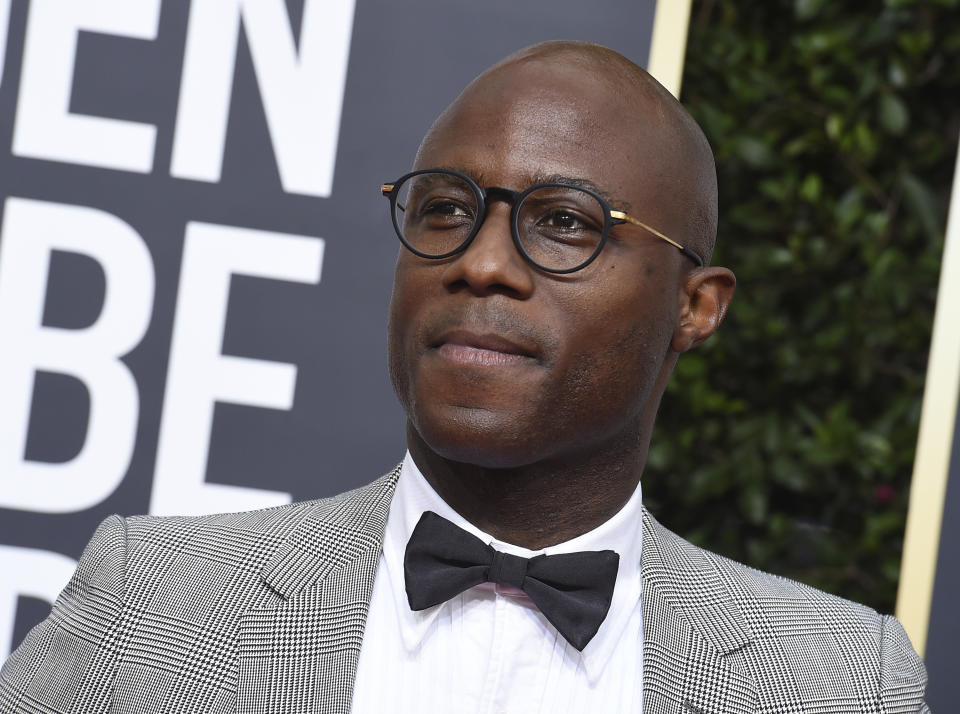 Barry Jenkins llega a la 77ma entrega anual de los Globos de Oro, el 5 de enero del 2020 en Beverly Hills, California. The Walt Disney Co. produce una secuela de "The Lion King" de 2019 con Jenkins como director. (Foto por Jordan Strauss/Invision/AP, Archivo)