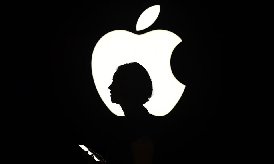 <span>The EU’s complaint with Apple continues.</span><span>Photograph: Josh Edelson/AFP/Getty Images</span>