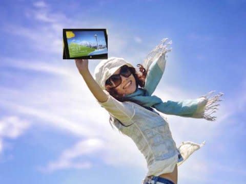 Jumping joy Windows 8