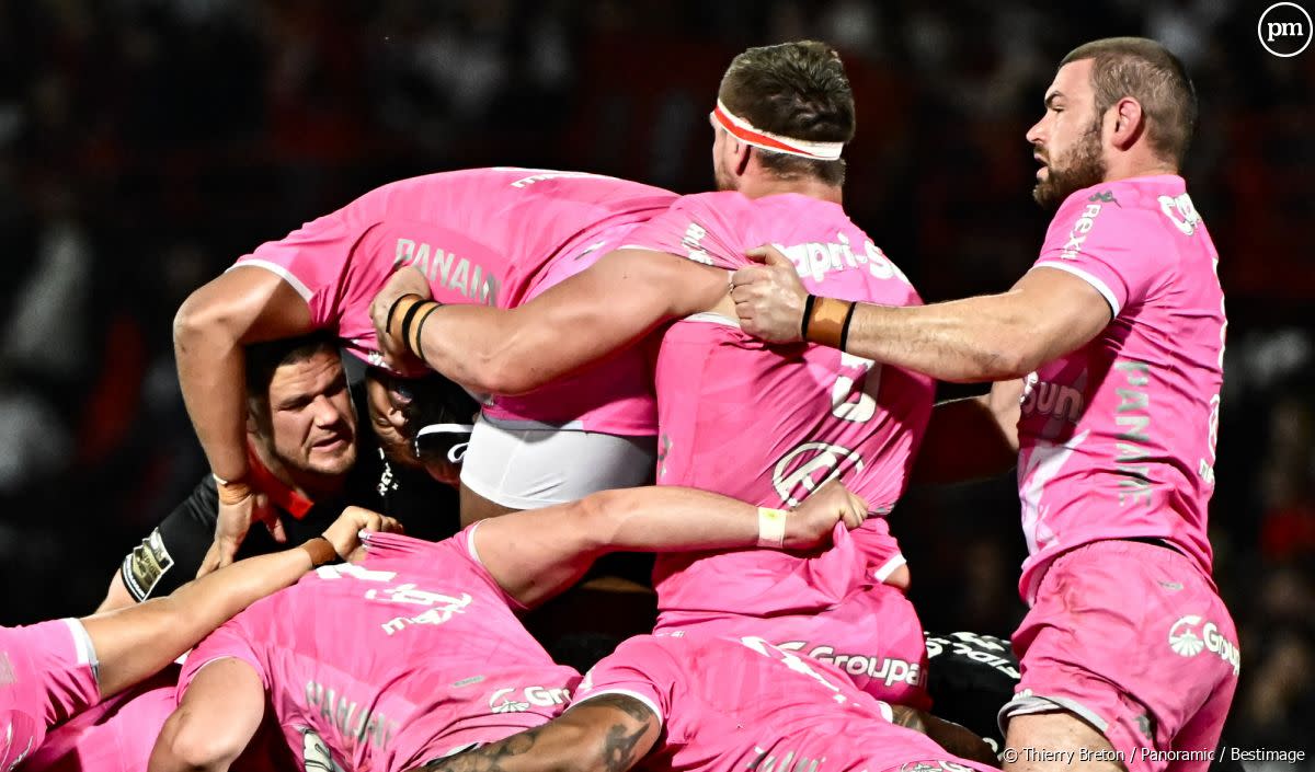 Match de rugby, Toulouse contre le Stade Français - Thierry Breton / Panoramic / Bestimage