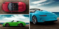 <p><a href="https://www.caranddriver.com/news/a27170789/2019-porsche-911-speedster-photos-info/" rel="nofollow noopener" target="_blank" data-ylk="slk:Porsche's 911 Speedster;elm:context_link;itc:0;sec:content-canvas" class="link ">Porsche's 911 Speedster</a> is here, and like its humpbacked forebears, it's eye-catching. It also costs an eye-watering $275,750-far more than a base, $92,350 911 Carrera and more than every other 911 variant save for the 700-hp 911 GT2 RS. Naturally, few of us (okay, none of us, at least here) can afford such an extravagance, and that's assuming the 1948 lucky examples slated for production haven't been spoken for already. So, in a clearly unhealthy effort to satiate our Speedster fantasies, we took to Porsche's freshly minted online configurator to build a few unique versions of the specialest modern 911. </p><p>Click through to see how <em>Car and Driver</em> editors Eric Stafford, Drew Dorian, Daniel Golson, Mike Magrath, and Alexander Stoklosa would build out their Speedsters-at least in their dreams. </p>