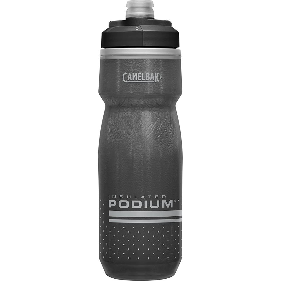 CamelBak podium water bottle, spin bike accessories