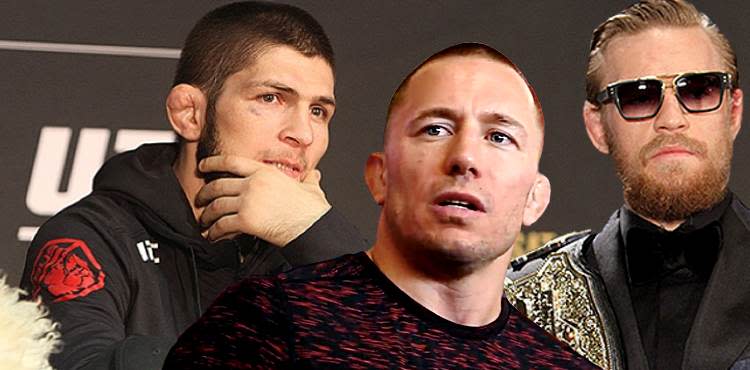 Khabib Nurmagomedov - Georges St-Pierre - Conor McGregor