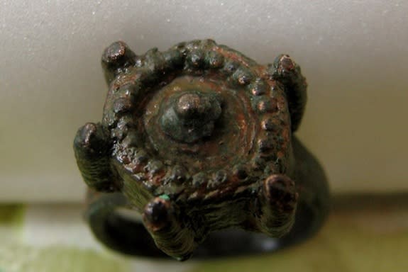 This ring found in Bulgaria is suspected to have been a medieval murder weapon.