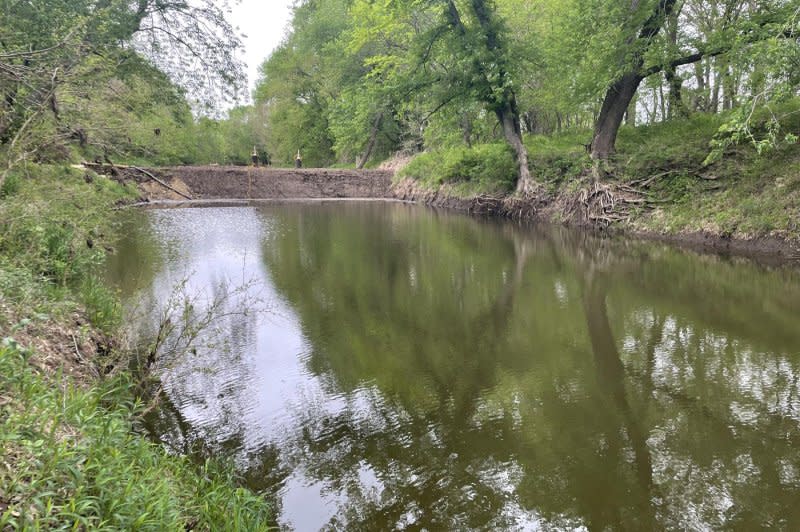 A final visual inspection of the Mill Creek waterway in eastern Kansas took place Oct. 13, the Environmental Protection Agency said in a statement. Photo courtesy of Environmental Protection Agency