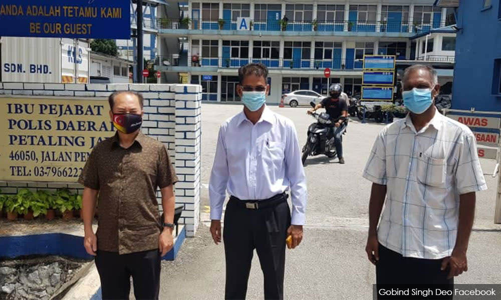 'Sedition' against Agong – DAP rep freed on police bail after questioning