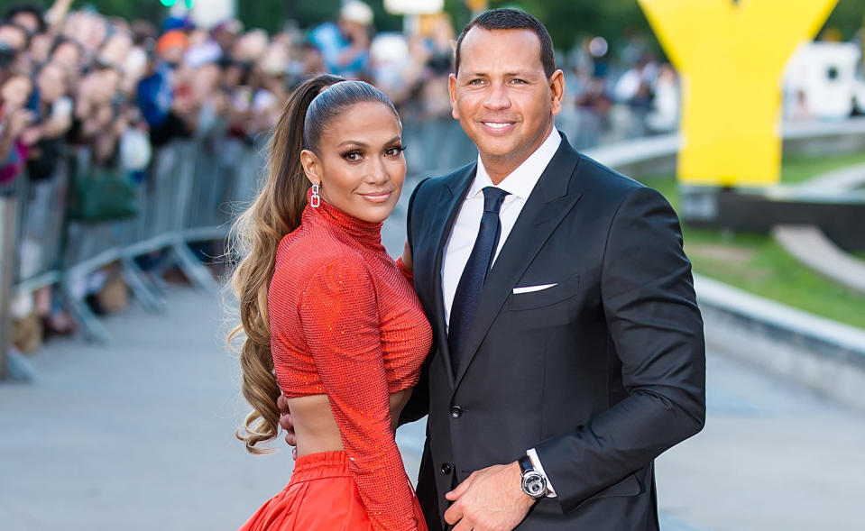 Jennifer Lopez and Alex Rodriguez (Gilbert Carrasquillo / GC Images)