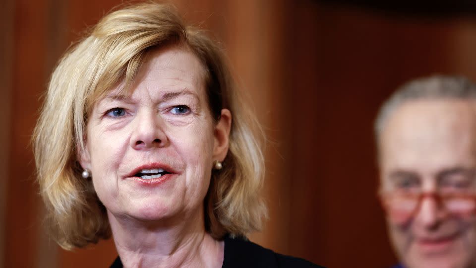 Democratic Sen. Tammy Baldwin of Wisconsin - Evelyn Hockstein/Reuters