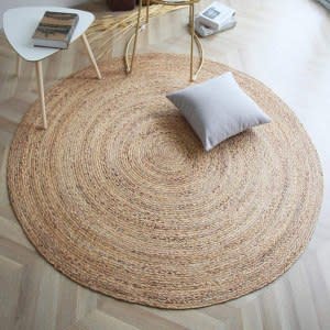 round jute rug