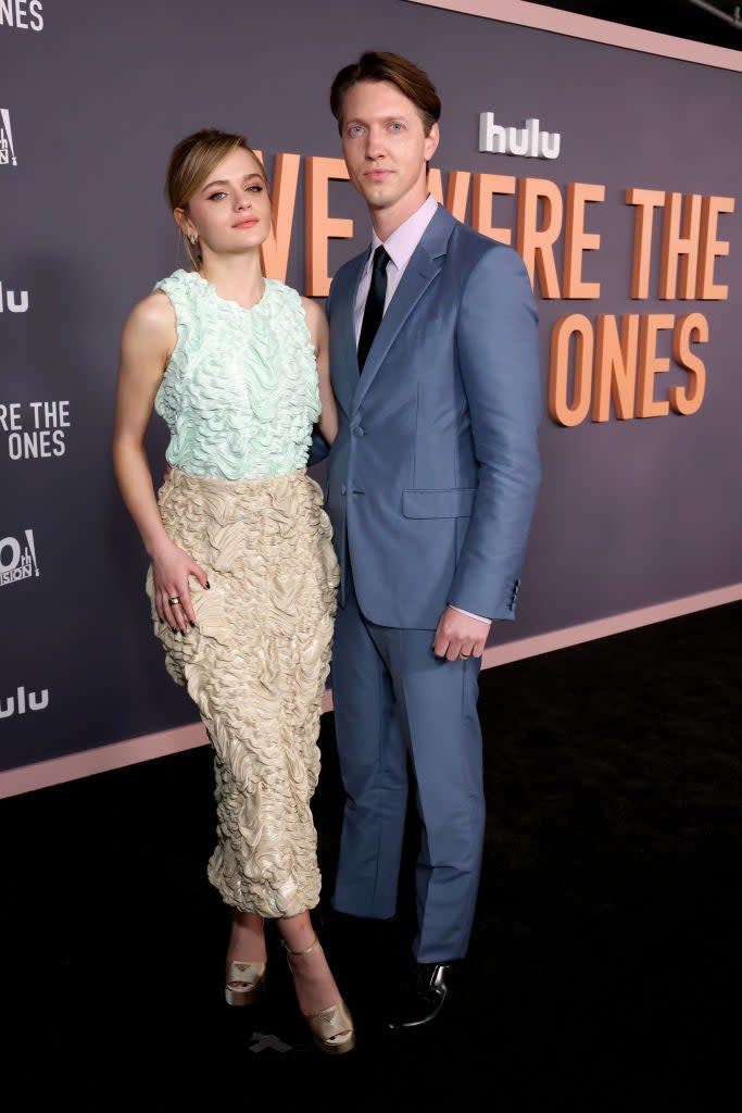 Joey King and Steven Piet at the 'We Were the Lucky Ones' premiere