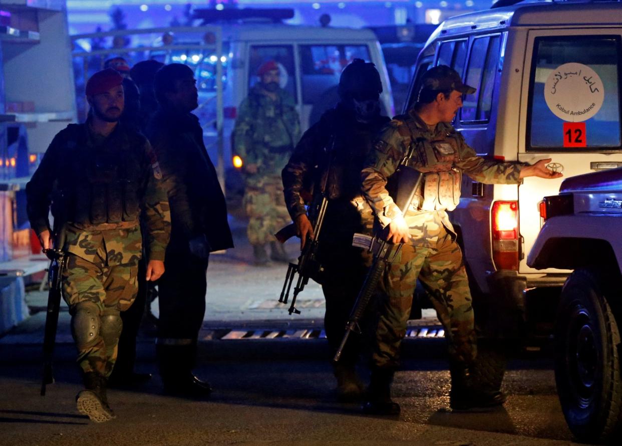Another 60 people were wounded in the attack in Kabul near a marriage venue: REUTERS