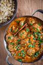 <p>Ground lamb and a medley of spices team up for this exotic twist. Serve with all the couscous!</p><p><em><a href="http://www.eatthelove.com/2014/10/mediterranean-meatballs/" rel="nofollow noopener" target="_blank" data-ylk="slk:Get the recipe from Eat the Love »;elm:context_link;itc:0;sec:content-canvas" class="link "><span class="redactor-invisible-space">Get the recipe from Eat the Love »</span> </a></em></p>