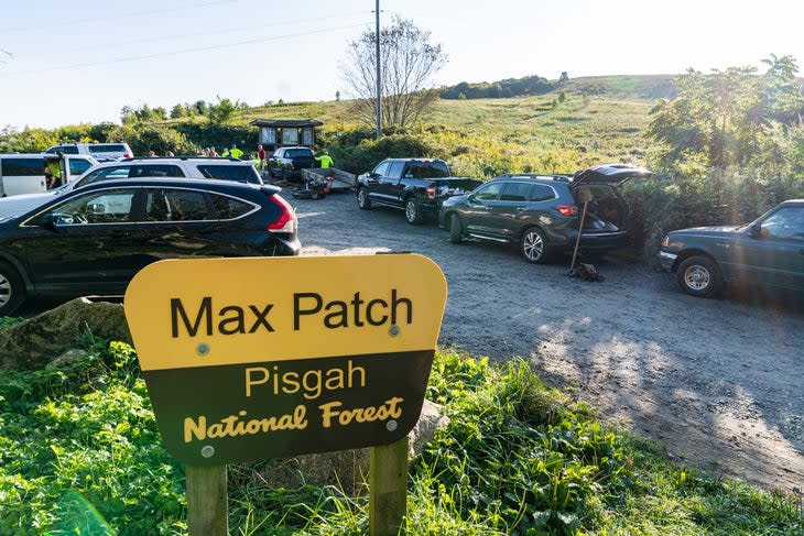 Max Patch Parking