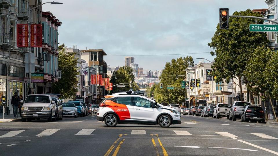 gm's cruise autonomous company's chevy bolt test vehicle