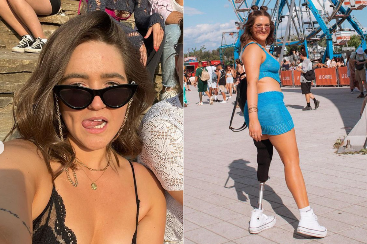 Allison Lang shared all the outfits she wore to Osheaga 2023. (Instagram/@allisonelang)