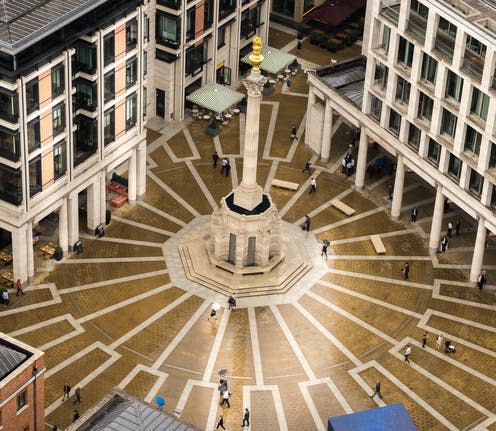 <span class="caption">LSE is one of the six great powers in the world of stock exchanges</span> <span class="attribution"><a class="link " href="https://www.shutterstock.com/image-photo/paternoster-square-london-27thjuly2017-next-st-685916218" rel="nofollow noopener" target="_blank" data-ylk="slk:BCFC;elm:context_link;itc:0;sec:content-canvas">BCFC</a></span>