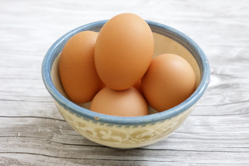 It's best to keep your eggs inside the fridge. Photo: Getty