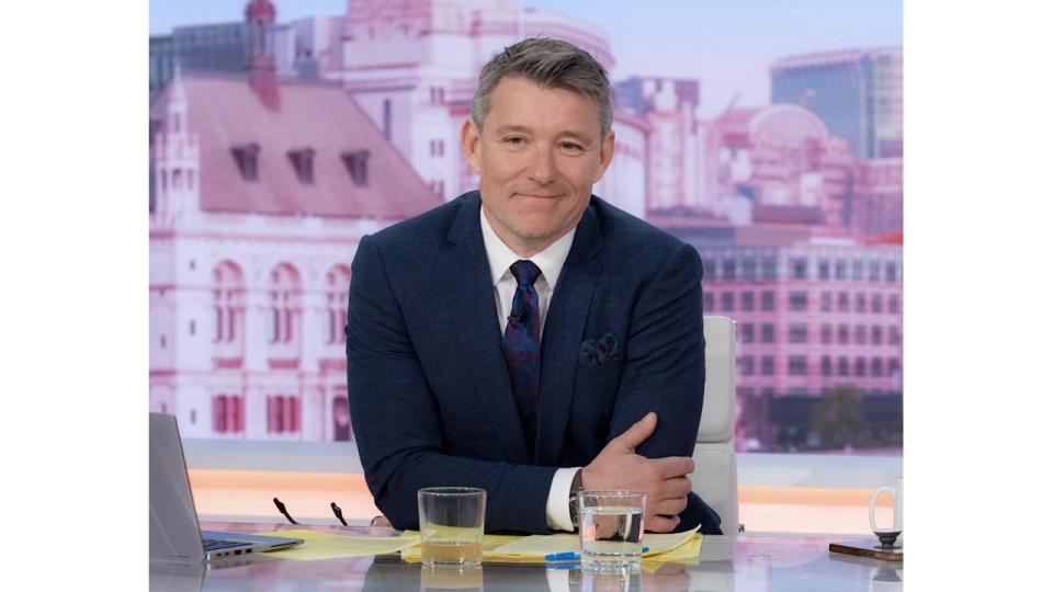 Ben Shephard on 'Good Morning Britain' TV show, London, UK - 23 Feb 2024