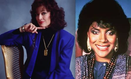 Julia Sugarbaker and Claire Huxtable