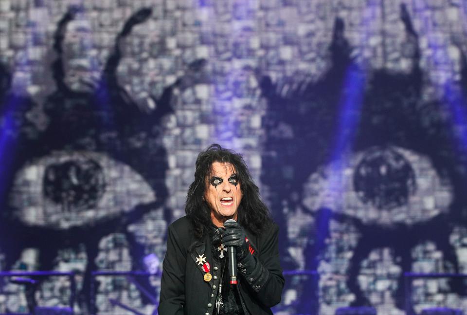 Veteran rocker Alice Cooper had an exciting and theatrical set at the 2022 Louder Than Life on Saturday. Sept. 24, 2022