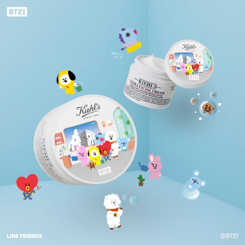 BT21 meets Kiehl’s契爾氏水水霜與周邊商品