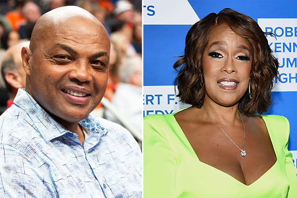 Charles Barkley (left) and Gayle King were picked to co-host a primetime weekly CNN show that the network announced on Saturday, April 22, 2023. (AP Photo/File)