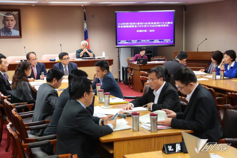 20161222-內政委員會22日審查不當黨產委員會預算。（顏麟宇攝）