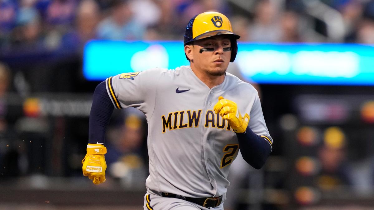 MILWAUKEE, WI - JULY 23: Milwaukee Brewers shortstop Willy Adames