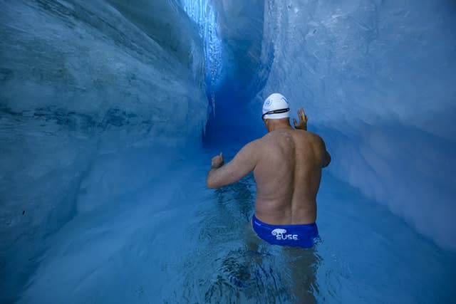 Endurance swimmer Lewis Pugh (Lewis Pugh/PA)