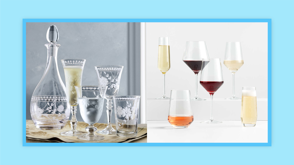 Best gifts for wine lovers: wine glasses