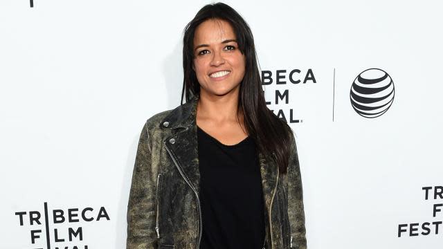 Michelle Rodriguez Caught In Fast & Furious Nip Slip!