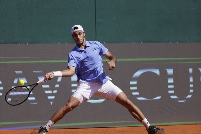 Francisco Cerúndolo, una de las mejores piezas del equipo argentino de Copa Davis