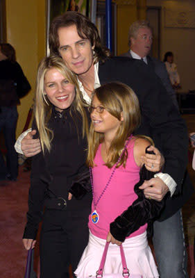 Rick Springfield and family at the L.A. premiere of Revolution Studios' 13 Going on 30